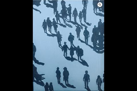 People on Bridge – Richard Davidson